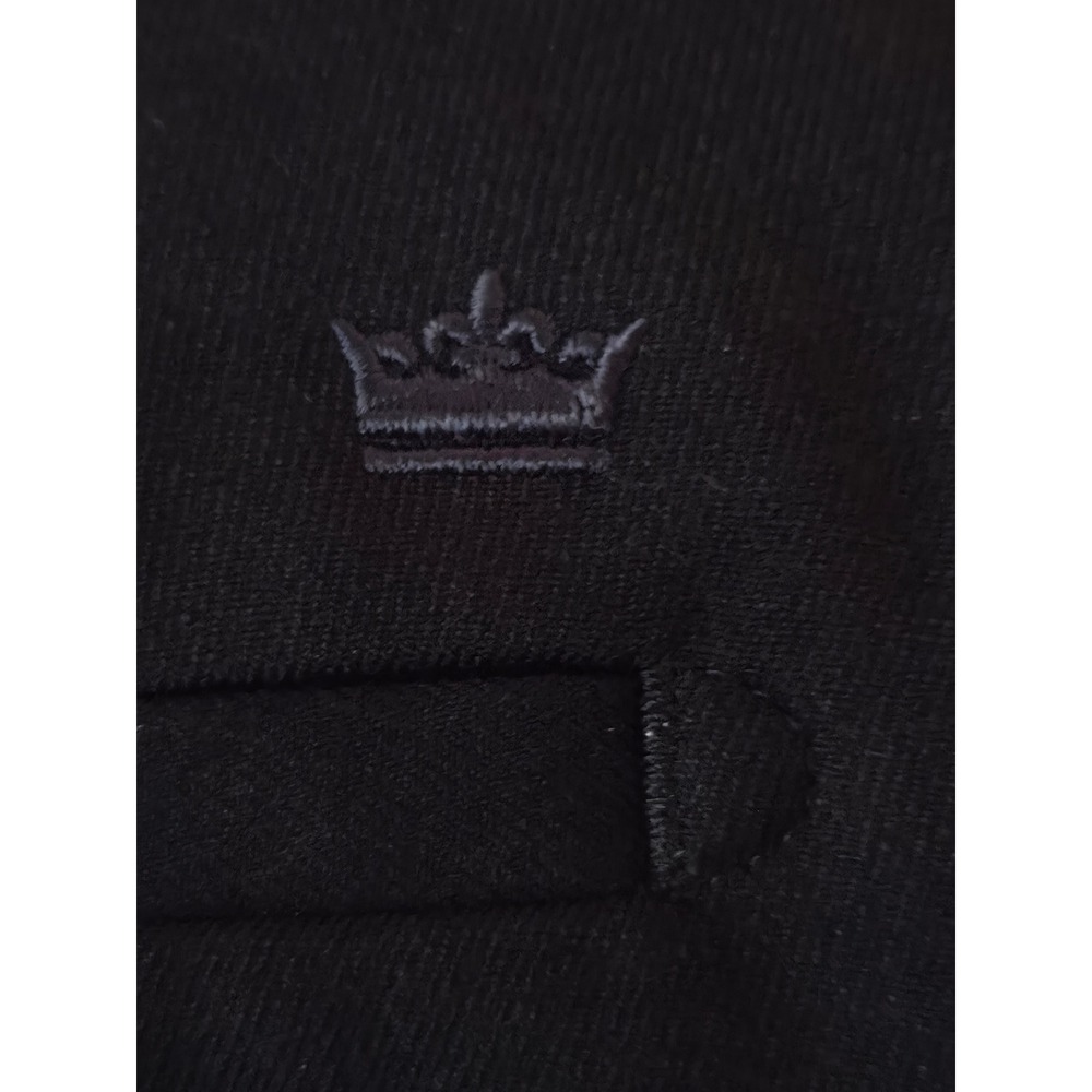 Men's size 40 pants Peter Millar Crown Sport Black Flat front Polyester - Picture 7 of 9